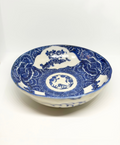 Blue Peony Crest Imari Dish