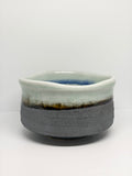 Two-toned Blue Nurisabi Matcha Bowl